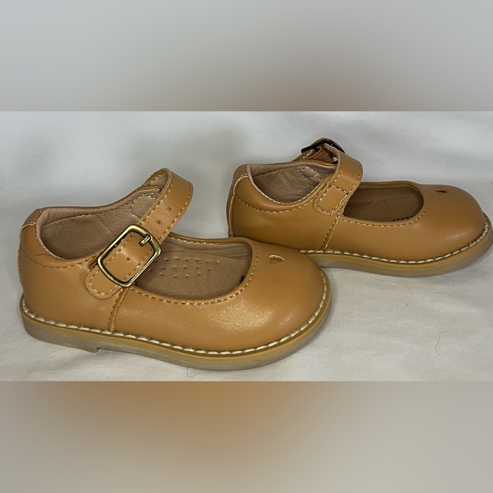 Sweet Honey Tan Mary Jane toddler size 5 shoes